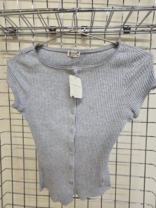 New w/Tags'Free People" Ribbed (PJ?) Shirt