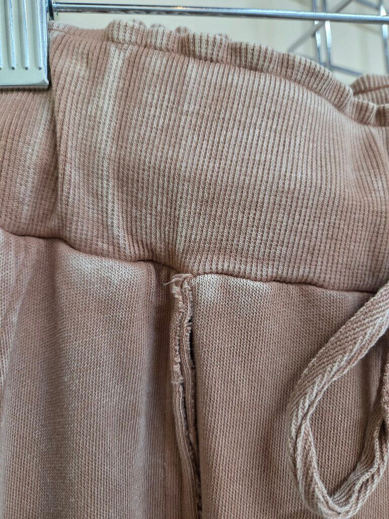 'Easel' Stretch Wide Leg w/ large Leg Ruffle Sz S