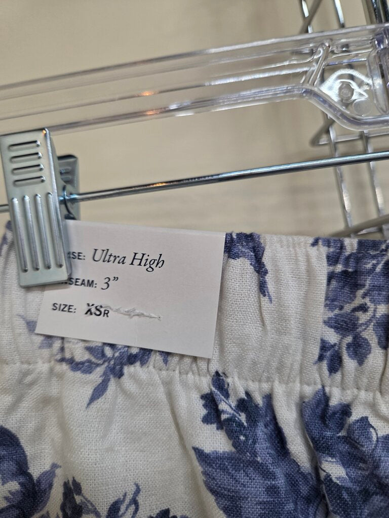 NWT Abercrombie & Fitch Cotton Floral Shorts sz XS