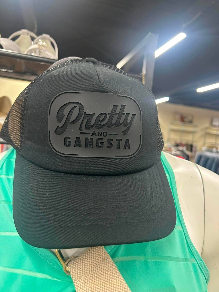 Pretty & Gangsta Black Cap