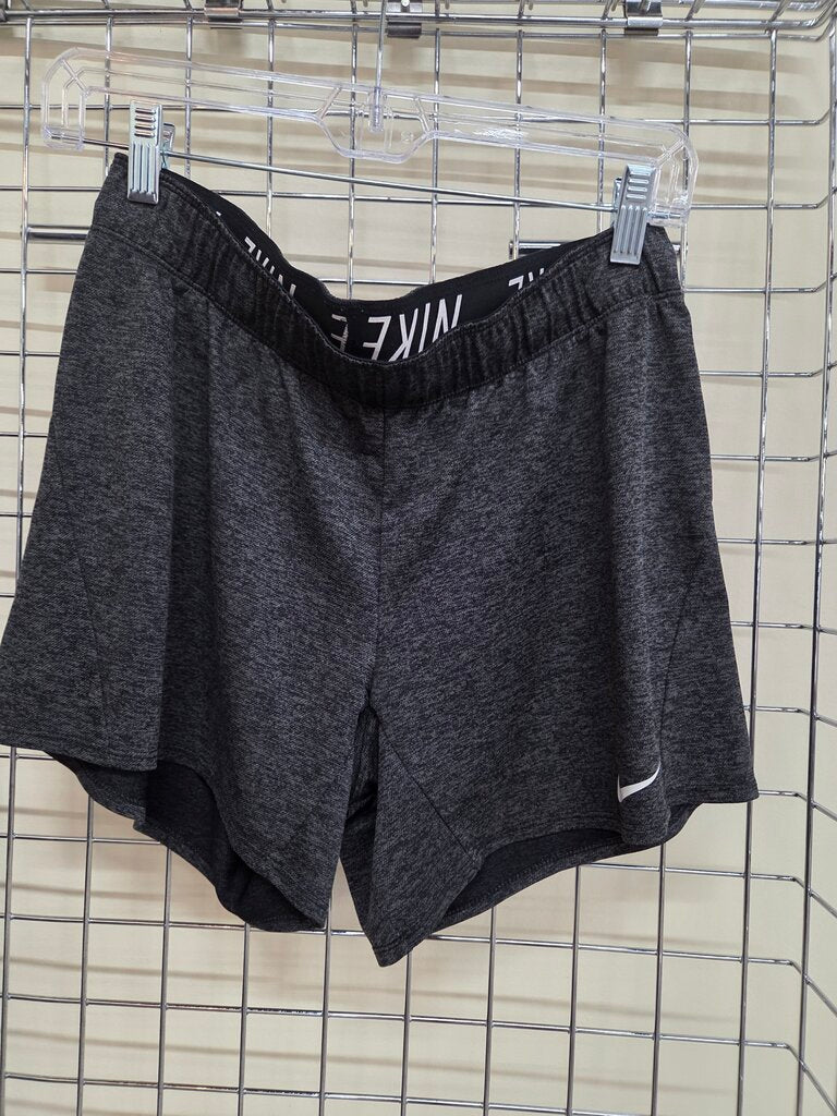 Womens dark heather grey Nike athletic shorts