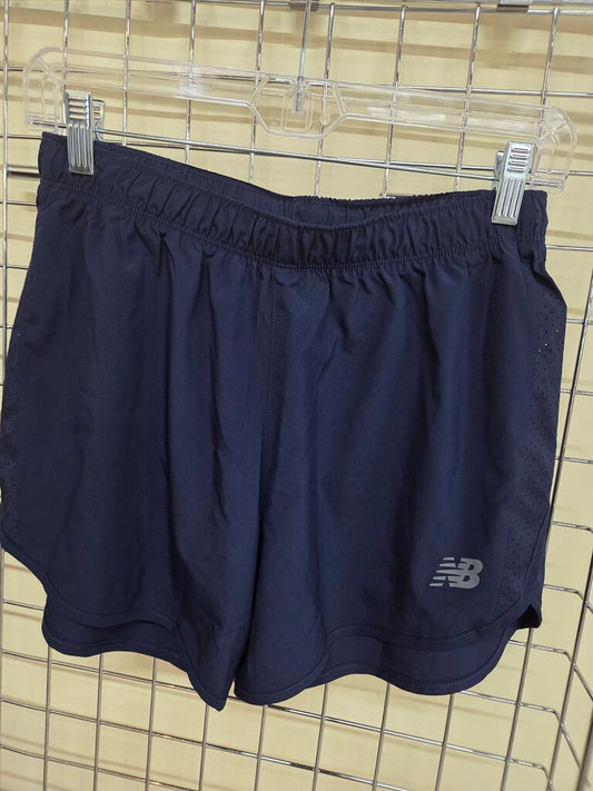 Womens New Balance Navy Blue Athletic Shorts