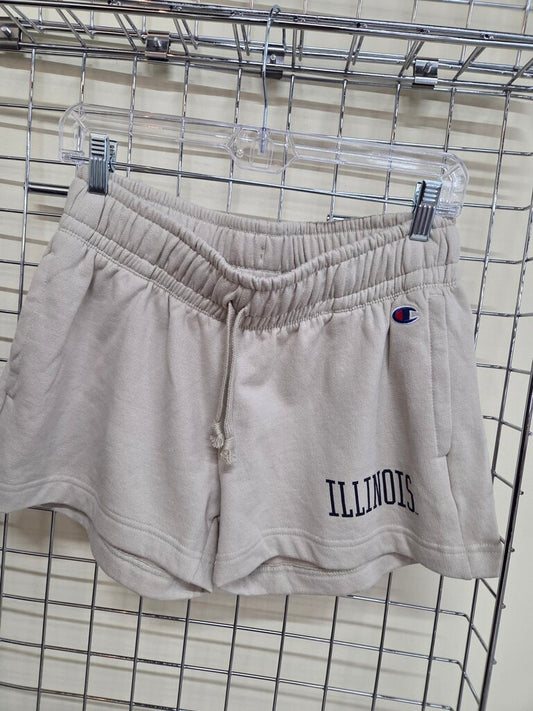 Womens Champion Illinios Tan Lounge shorts