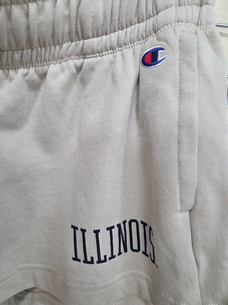 Womens Champion Illinios Tan Lounge shorts