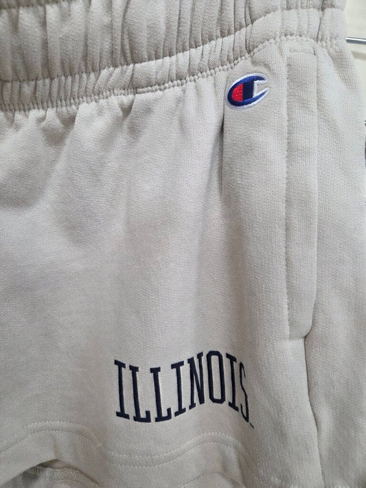 Womens Champion Illinios Tan Lounge shorts