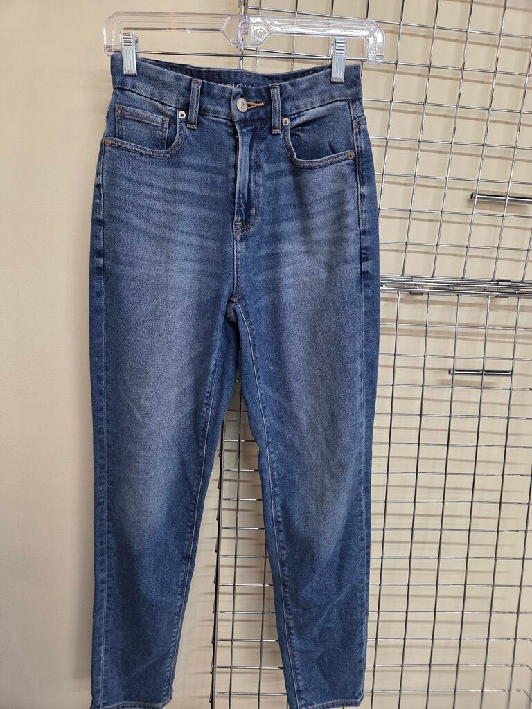 Womens American Eagle Curvy Mom Jean