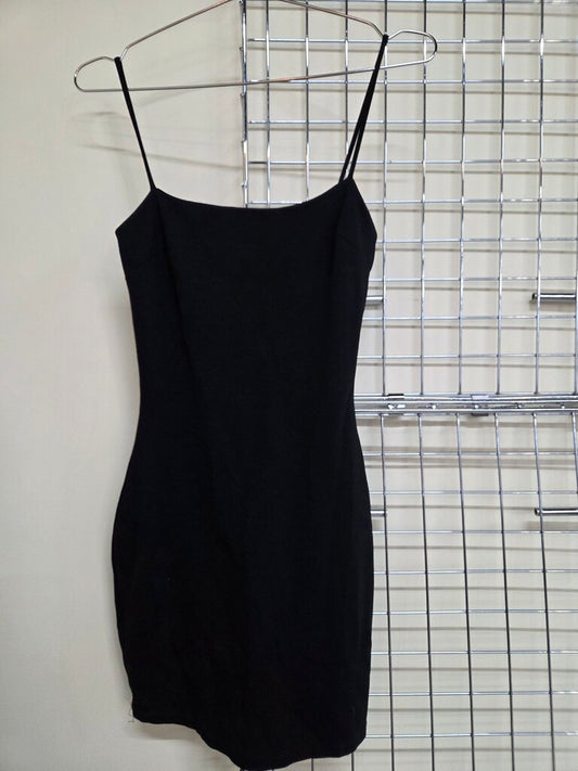 Lulus black bodycon dress XS
