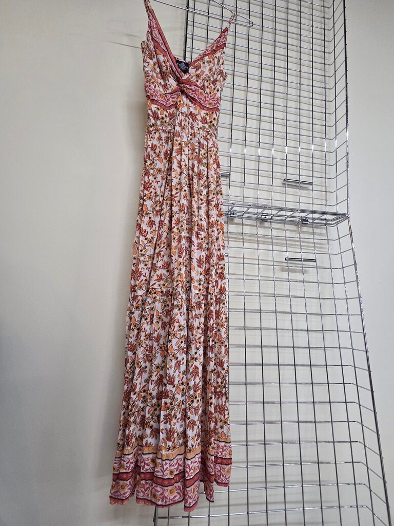 Womens Angie floral bohemian style dress