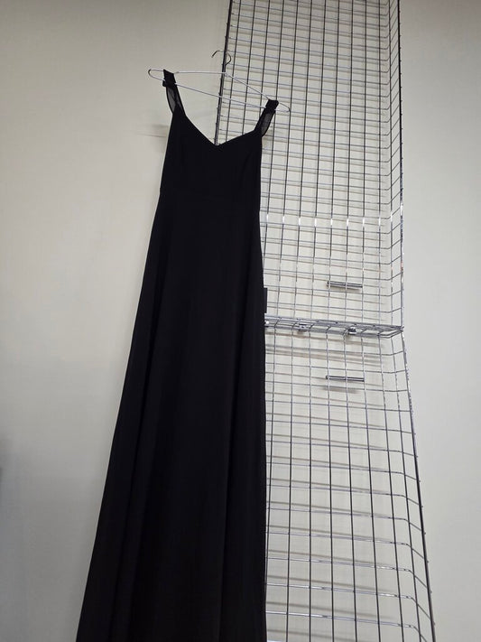 Womens Lulus black sleeveless maxi dress