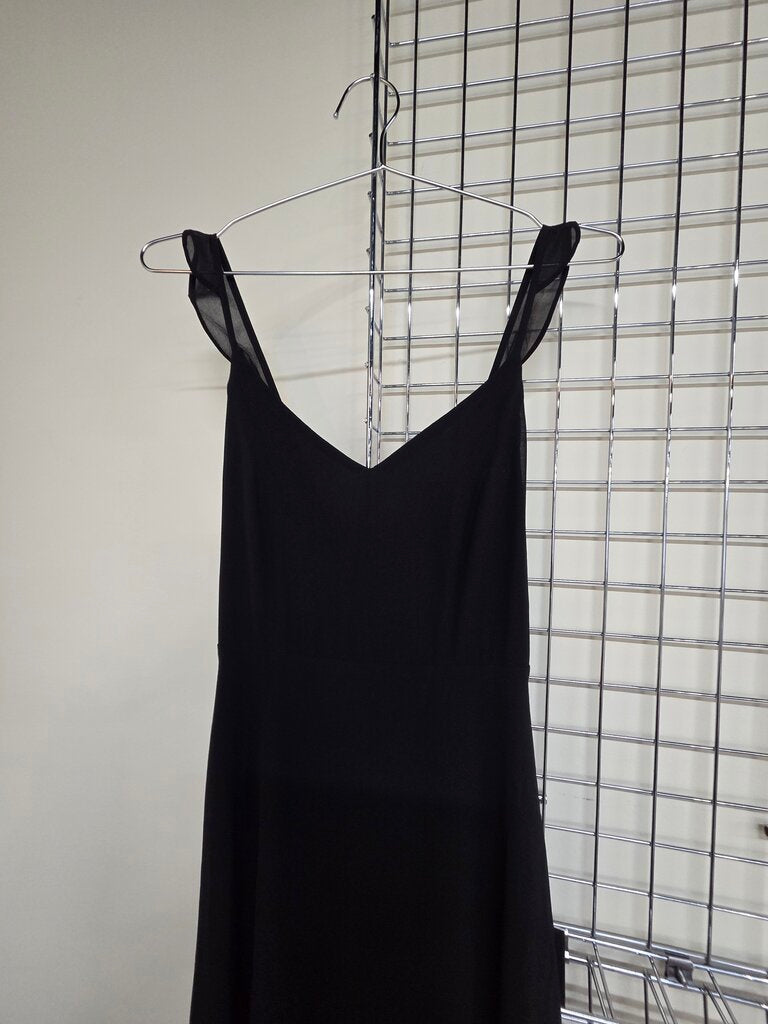 Womens Lulus black sleeveless maxi dress