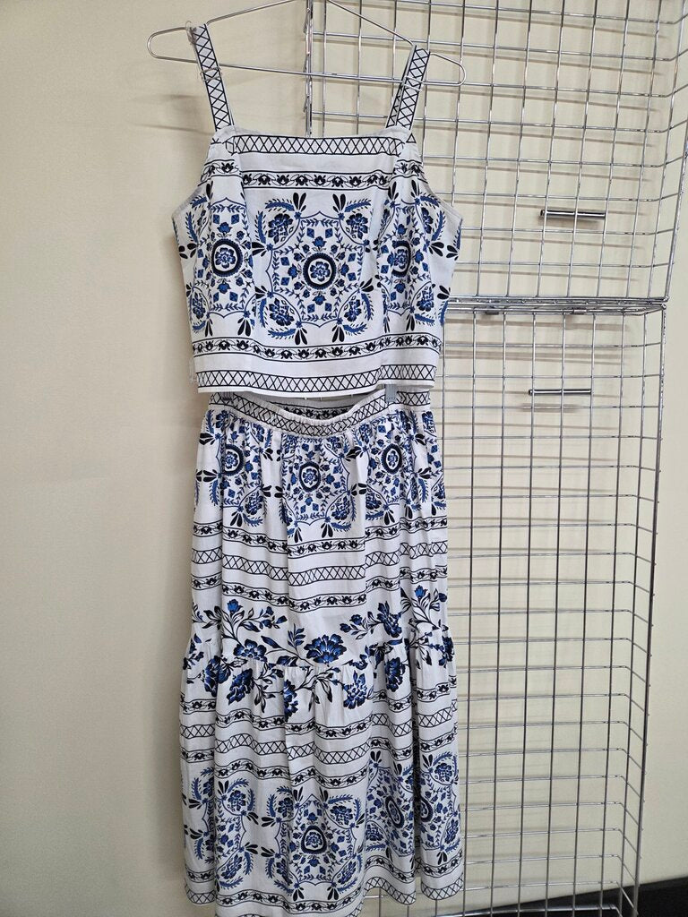 Lane Bryant medallion tiles print 2 Piece Dess 14/16