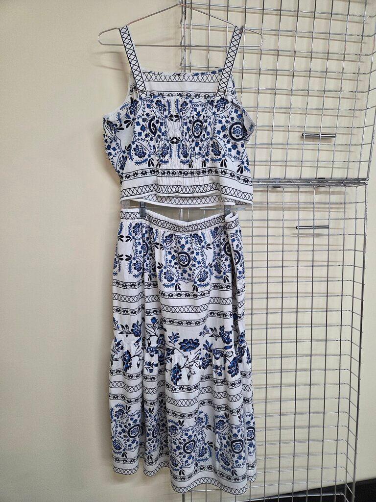 Lane Bryant medallion tiles print 2 Piece Dess 14/16