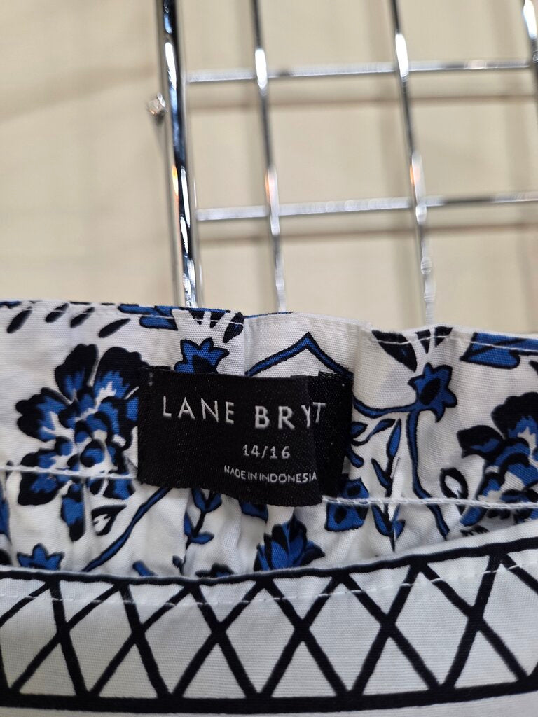 Lane Bryant medallion tiles print 2 Piece Dess 14/16