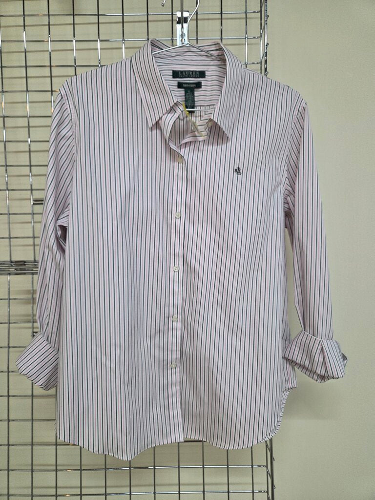 Ralph Lauren Button Up Dress L/S Shirt