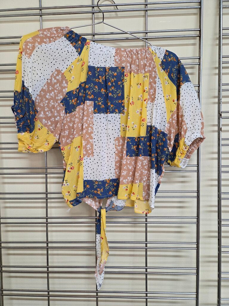 S/S Patchwork Top