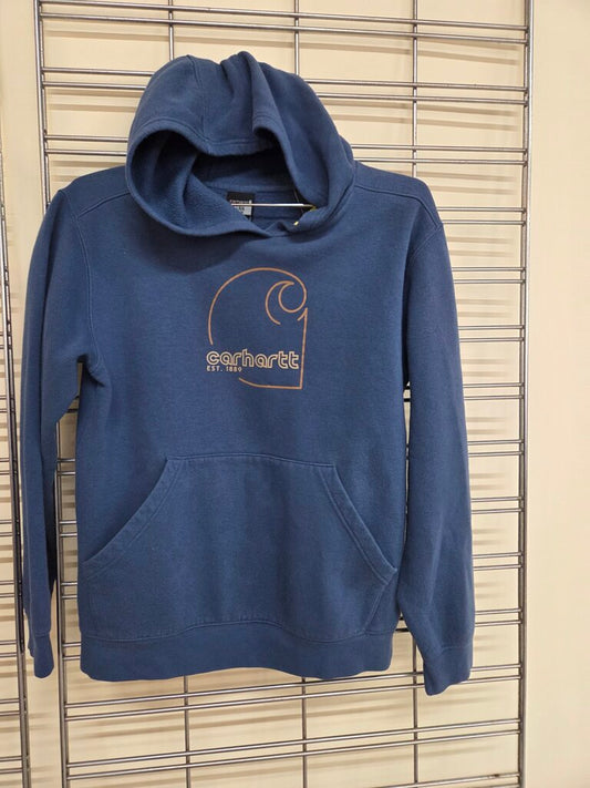 Boys Carhartt Hooded Graphic Sweatshirt sz L 14/16