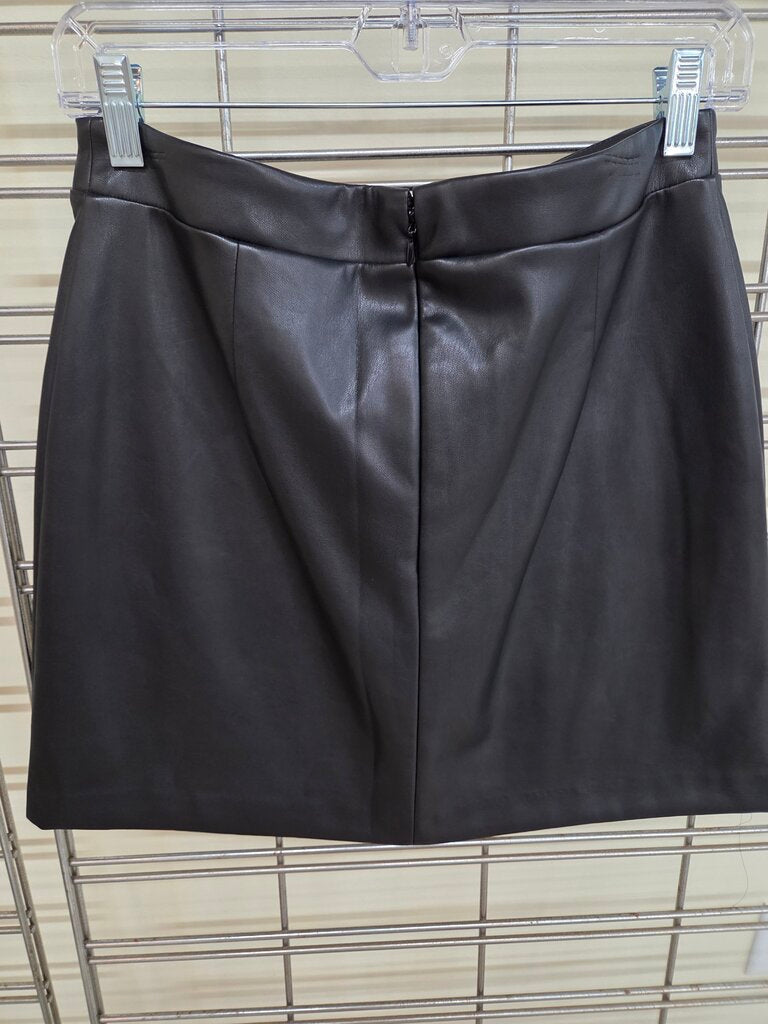 Loft NWT Faux Leather Mini Skirt
