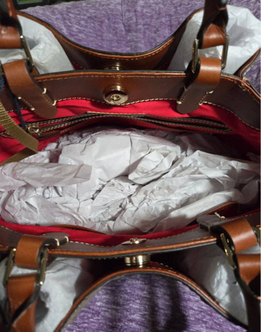 Dooney Ostrich Bag