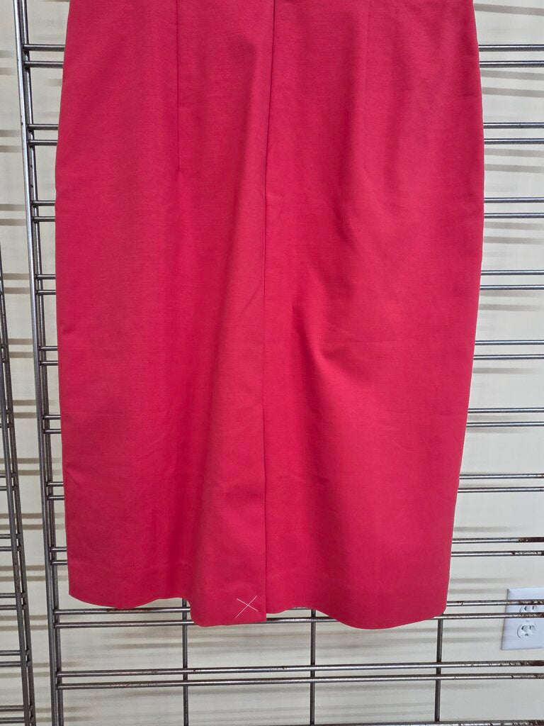 NWT-Ann Taylor Salmon Color Sleeveless Sheath Dress