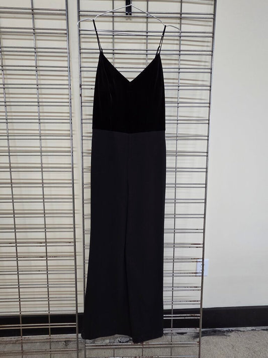 NWT Elijza J Velvet Bodice Jumpsuit sz 8