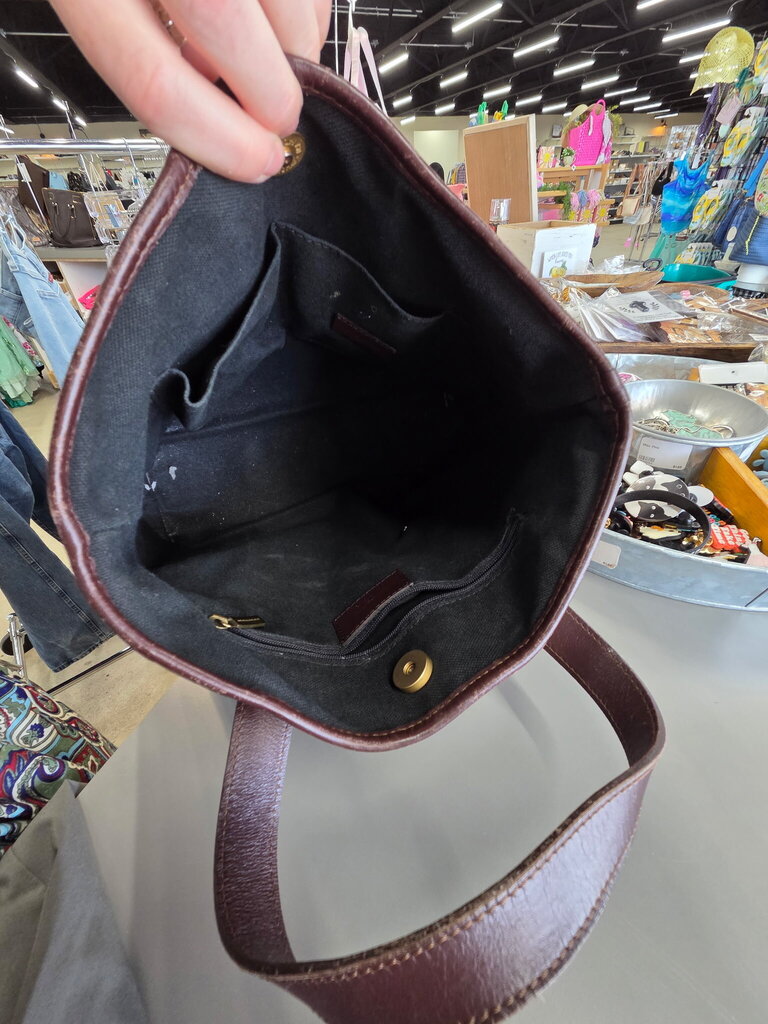 Vintage Burberry Haymarket Check Tote Bag