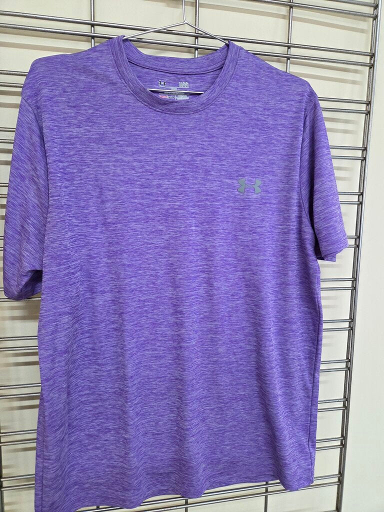 Mens Under Armour Athletic Short Sleeve Shirt sz L