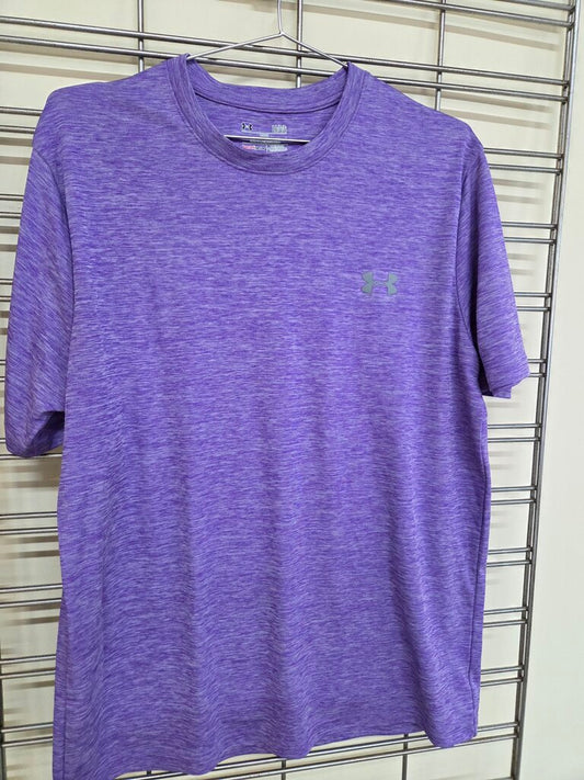 Mens Under Armour Athletic Short Sleeve Shirt sz L
