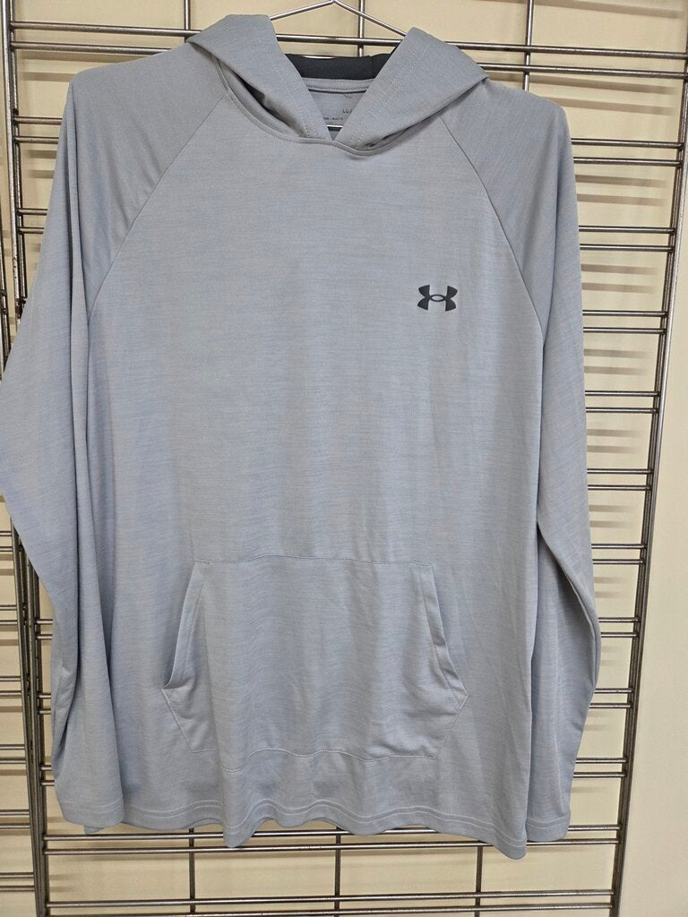 Mens Under Armour Long Sleeve Hooded Pullover sz L