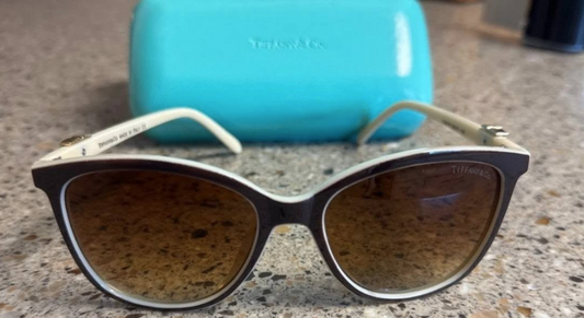 Tiffany & Co Brown Frame Sunglasses TF4078