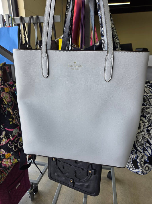 Kate Spade- Large Light Blue Saffiana Jana Tote Bag