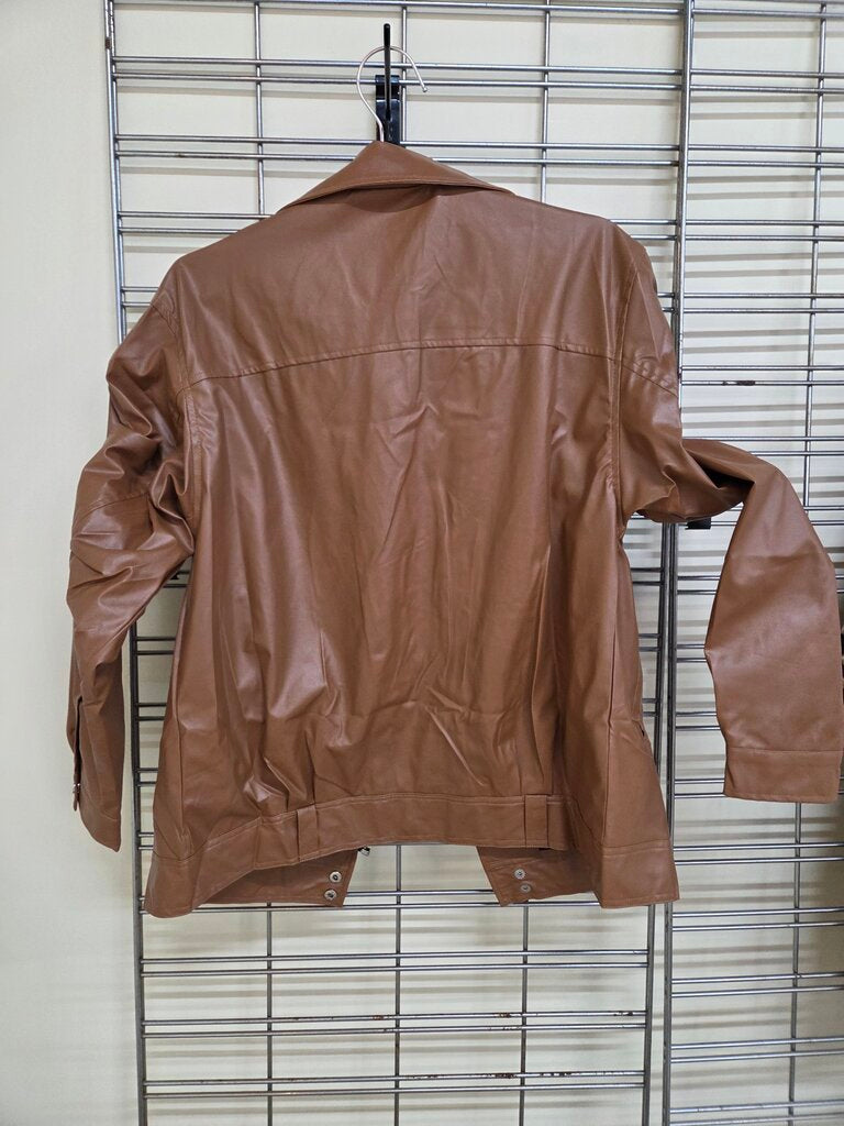 With Love Molly brown vegan jacket