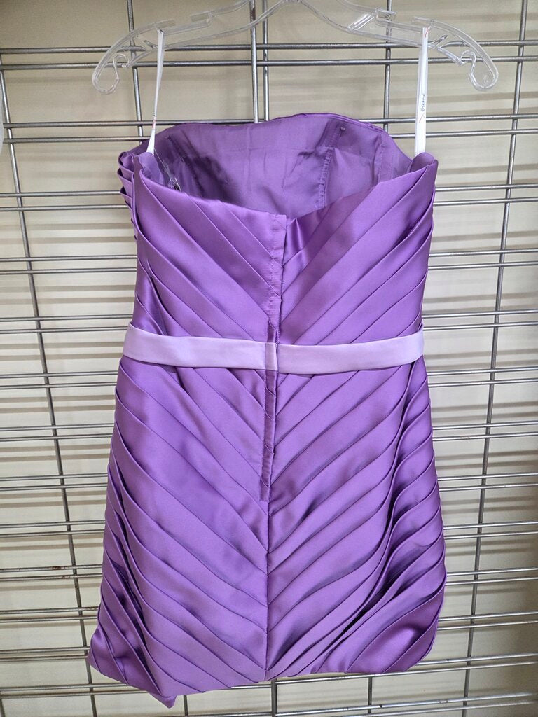 SHORT PURPLE FORMAL DRESS