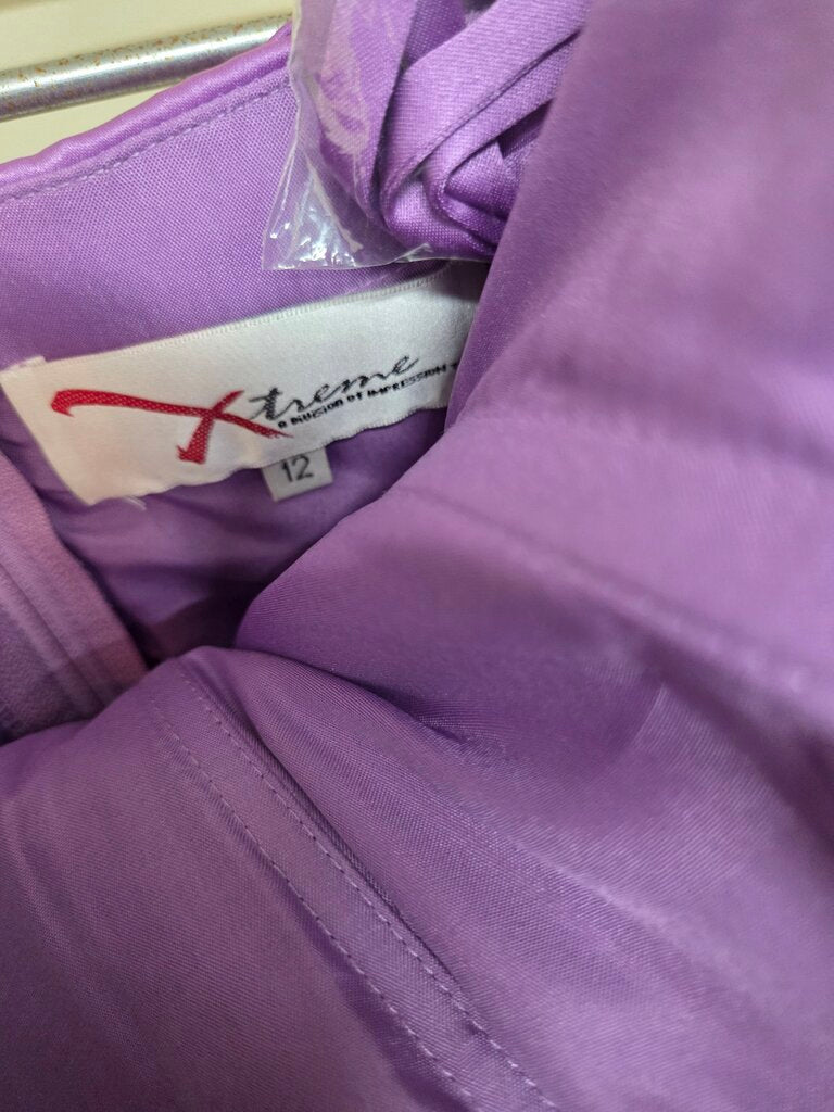 SHORT PURPLE FORMAL DRESS