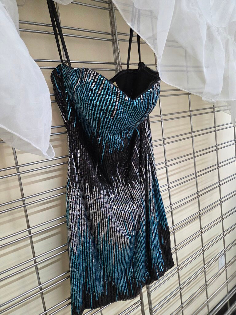 Short Sequin Dress