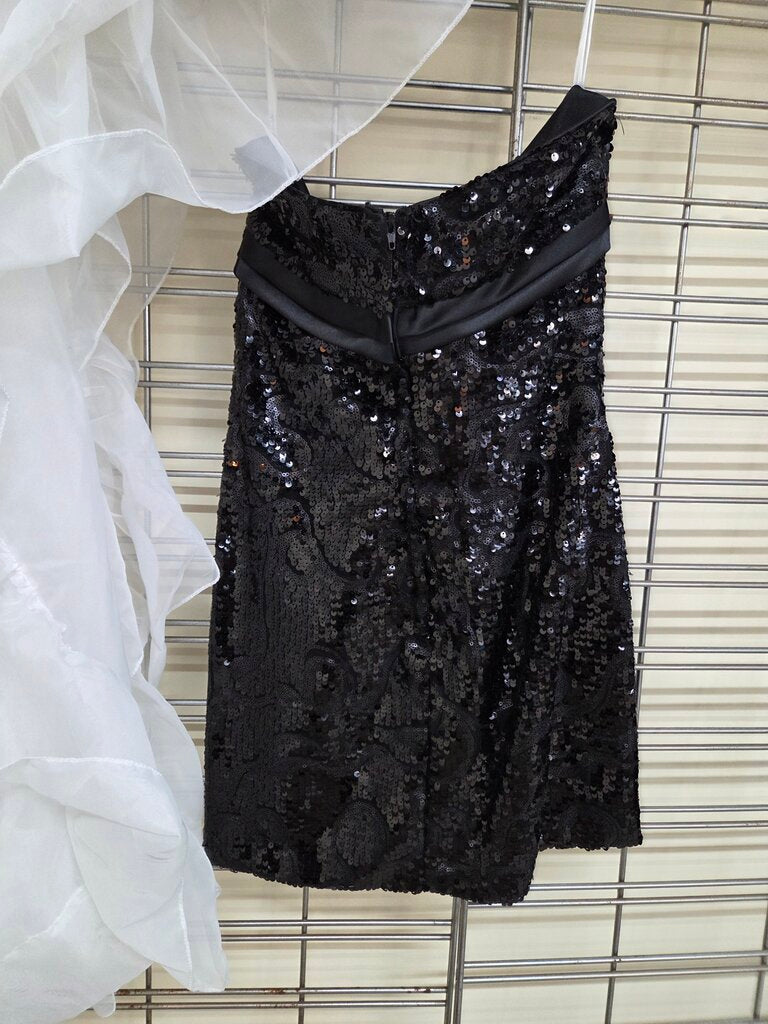 SHORT SEQUIN DRESS