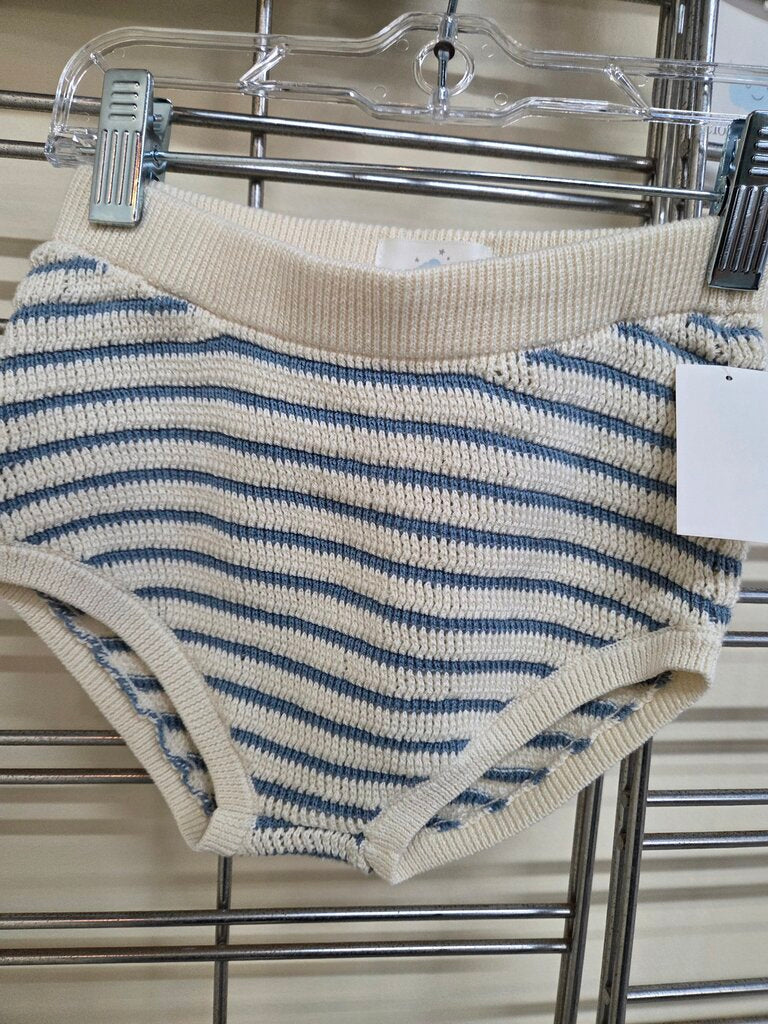 NWT Baby Girls Cloud Island 2Pc Striped Sweater Set sz 18M