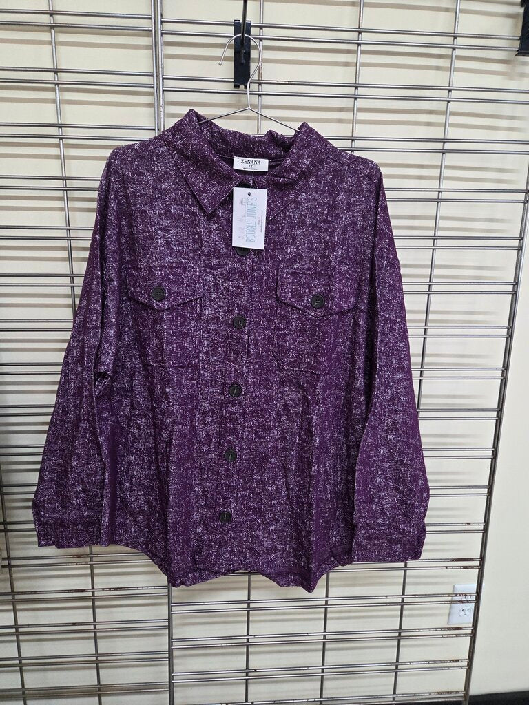 Plum Shacket VNT