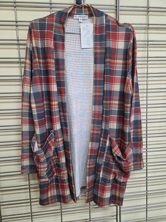 Plaid Cardigan VNT
