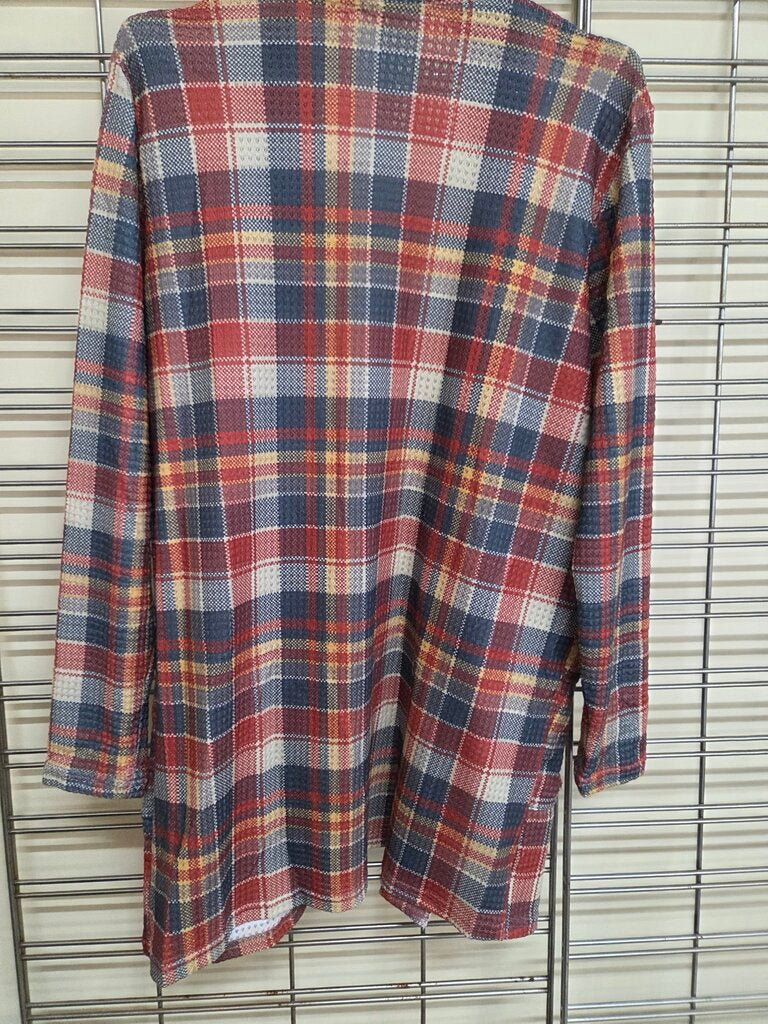 Plaid Cardigan VNT