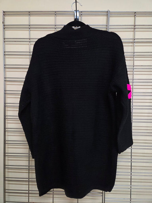 Black Flower Cardigan