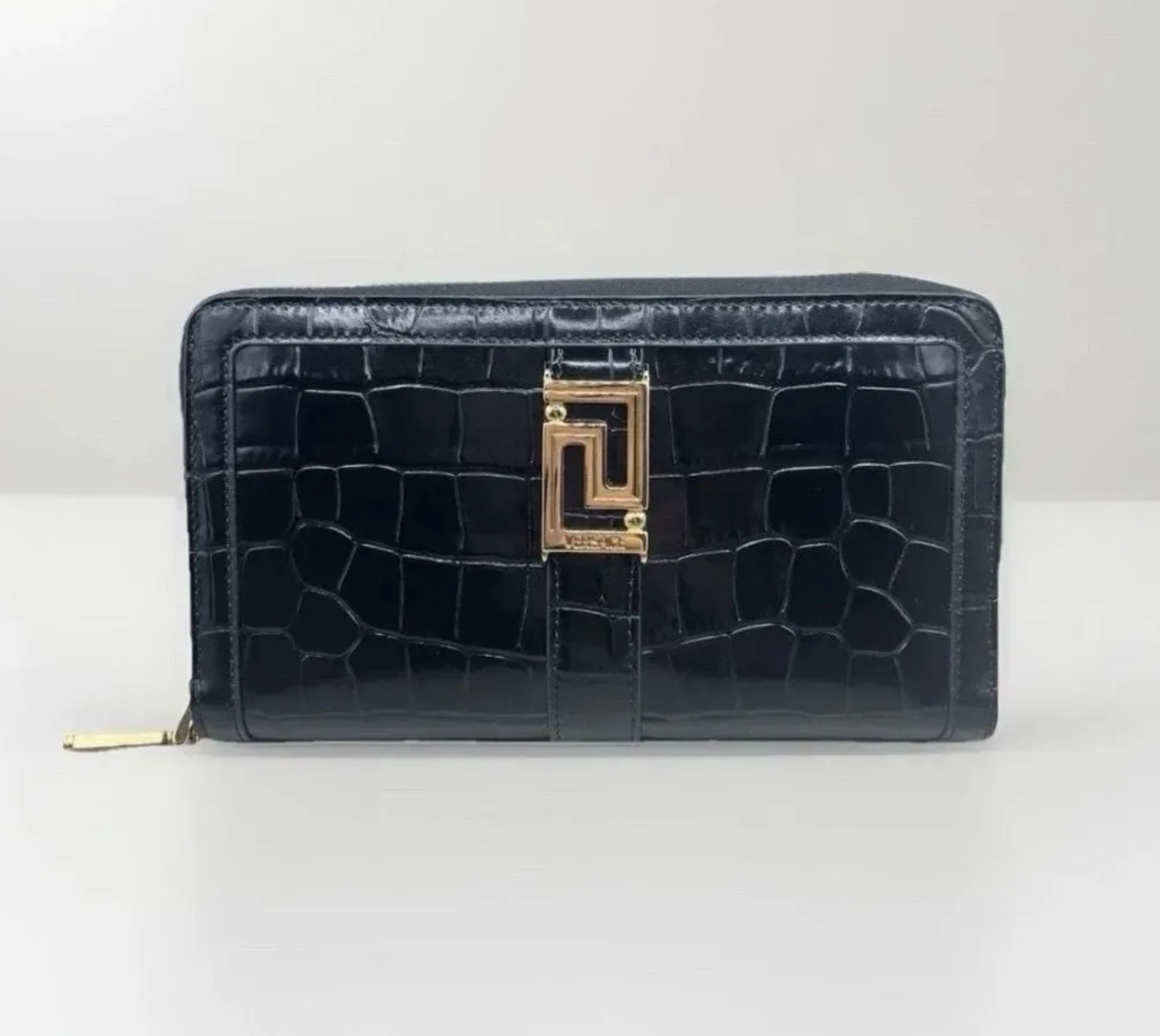 Versace Greca Goddess Long Wallet
