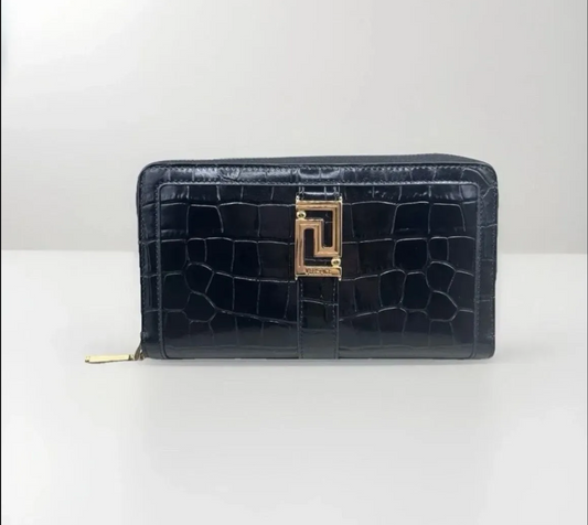 Versace Greca Goddess Long Wallet