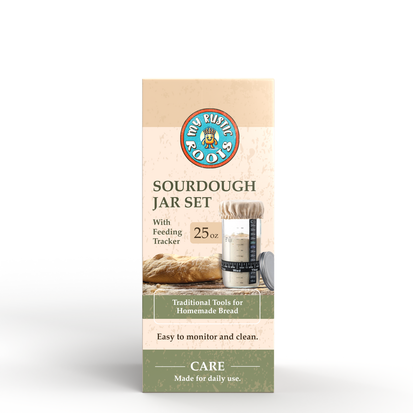 Sourdough Starter Jar Kit