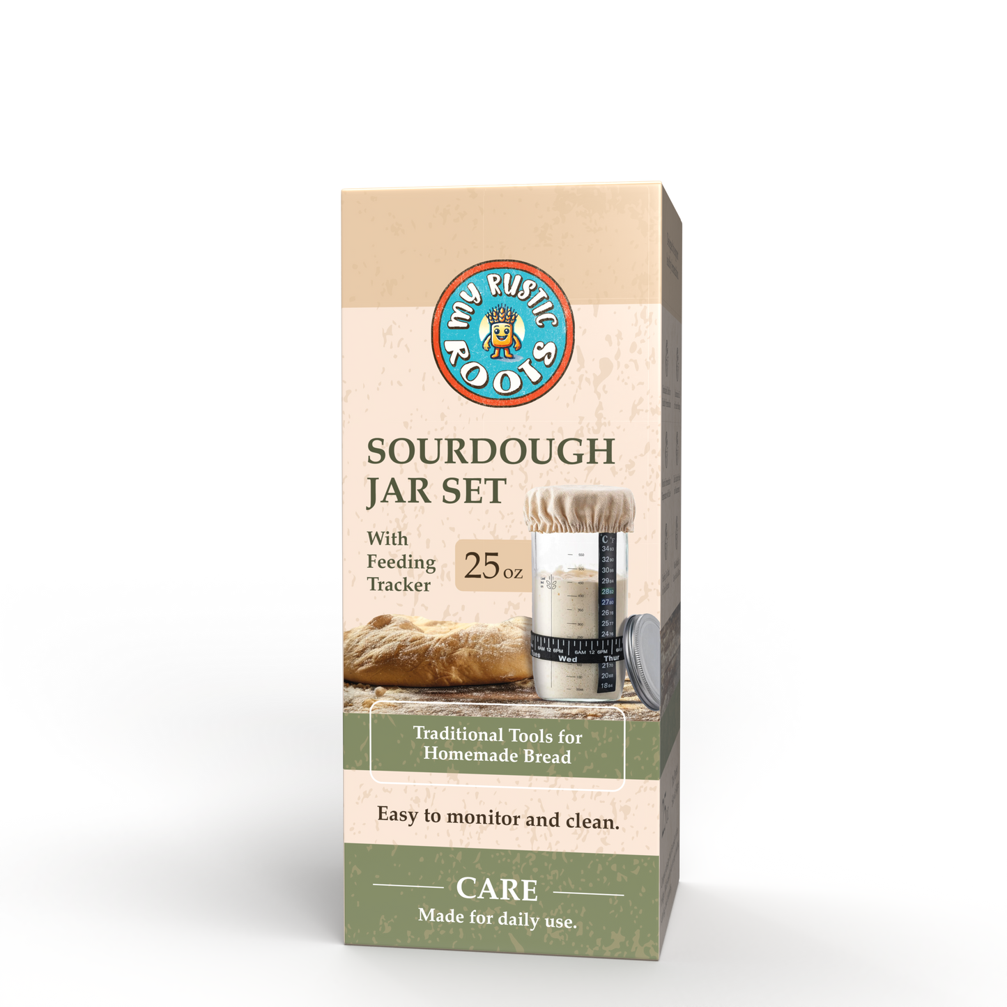 Sourdough Starter Jar Kit